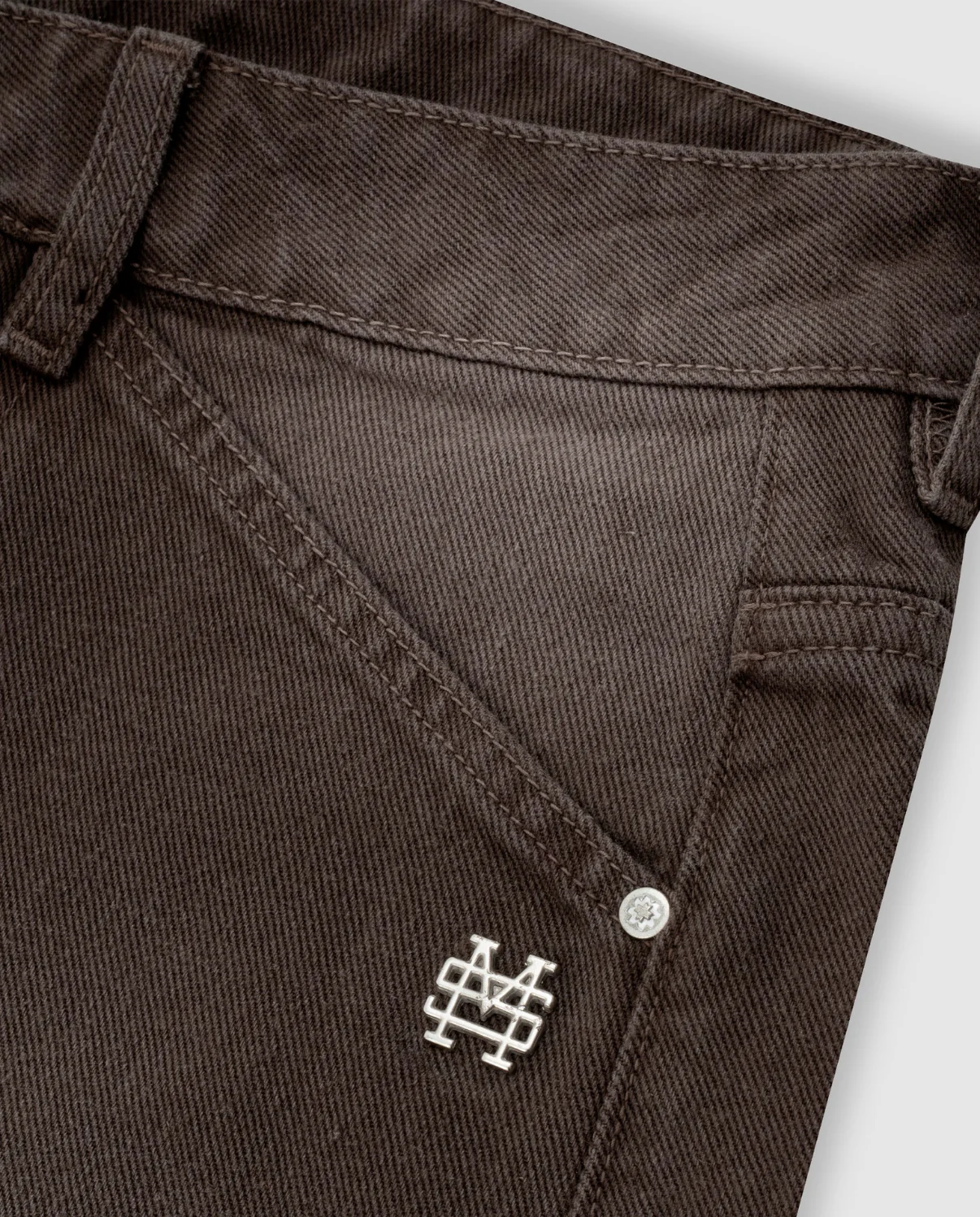Pantalon Pocket Straight Distressed Brown - Image 7