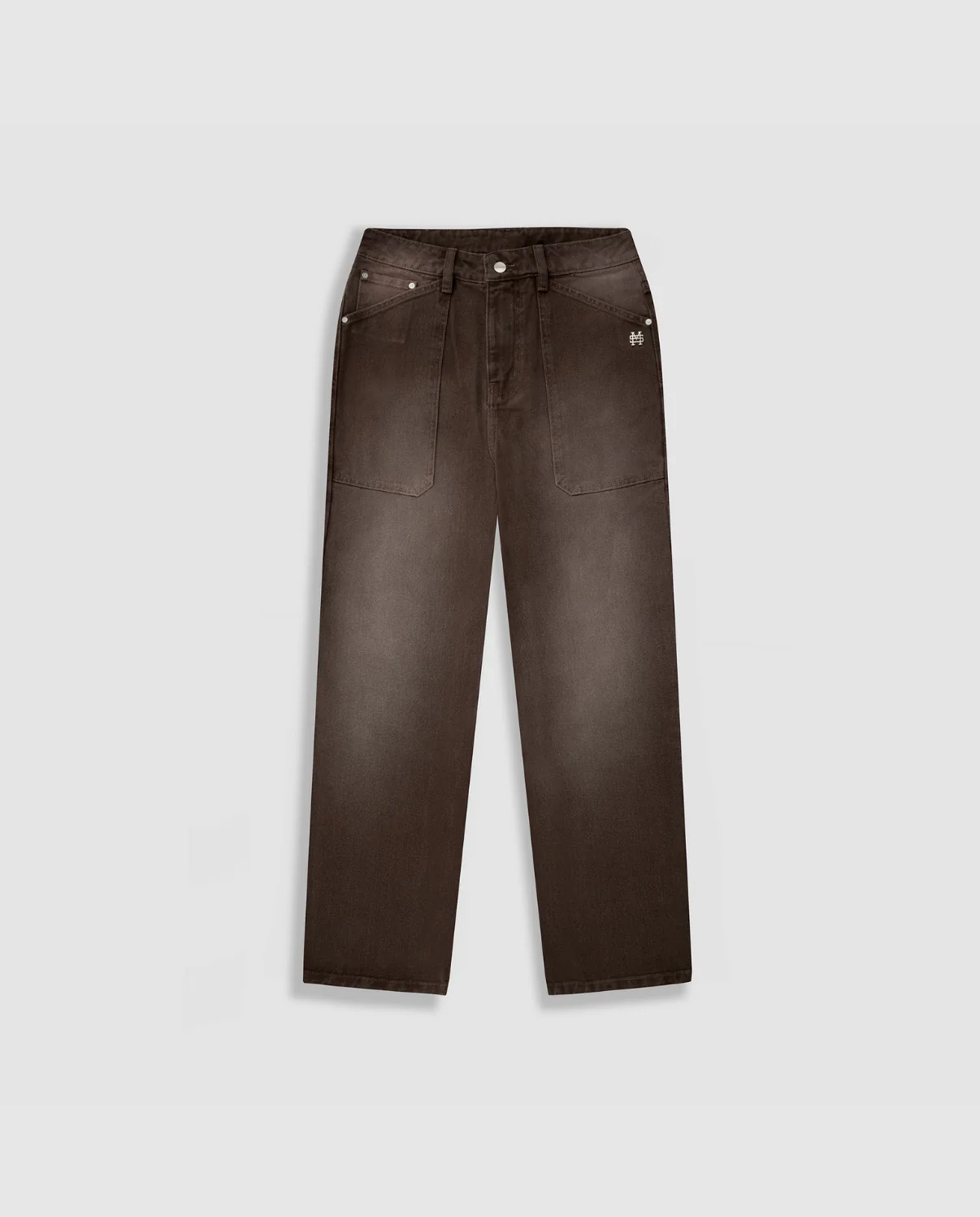 Pantalon Pocket Straight Distressed Brown - Image 8