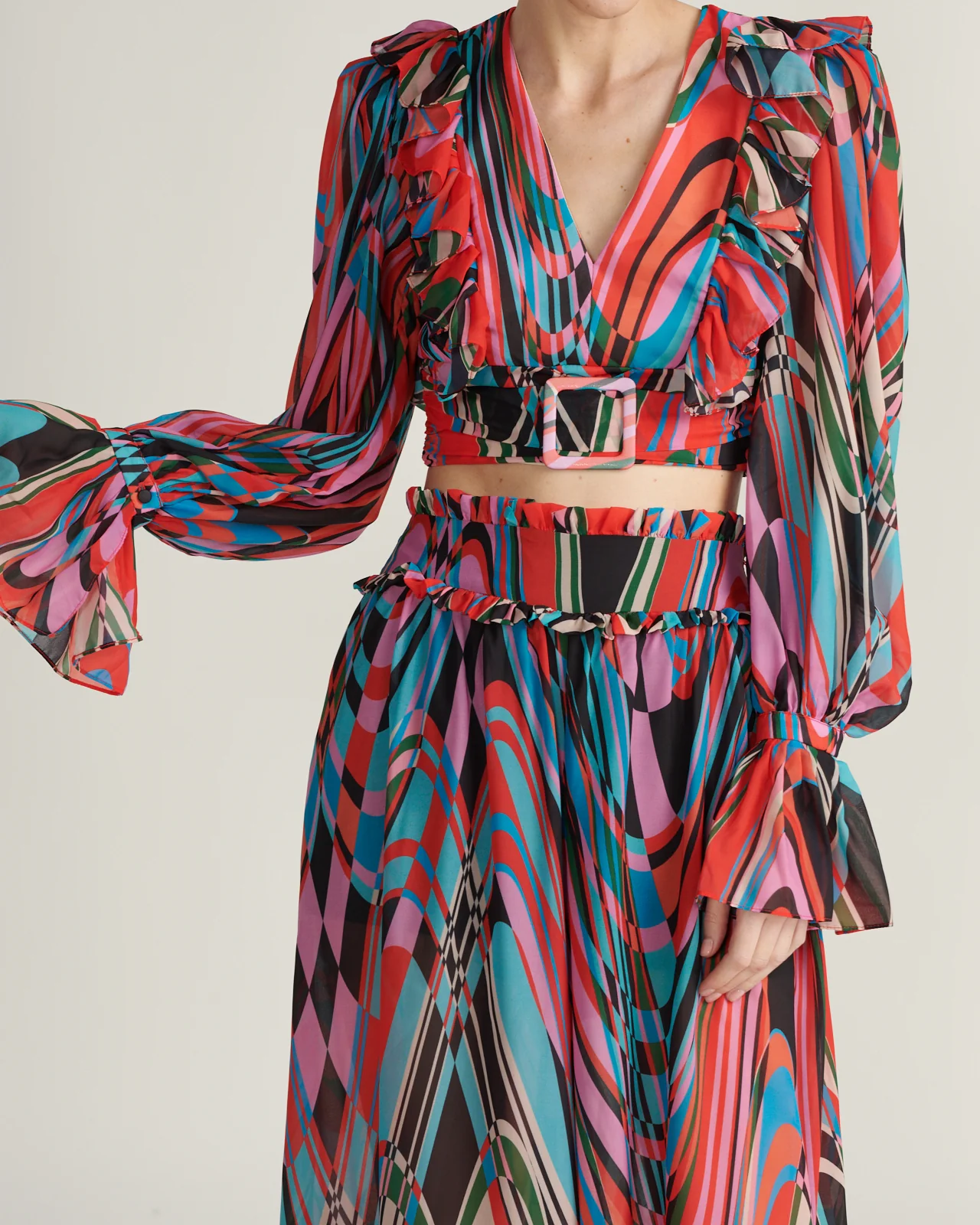 Pantalon Print Multicolor - Image 4