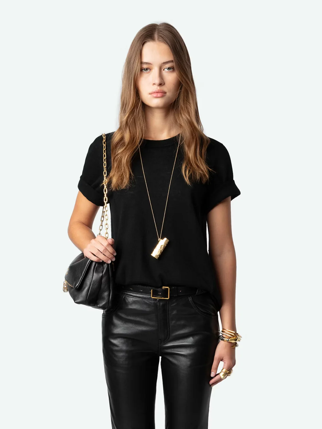 Pantalón Cuir Lisse - Image 3