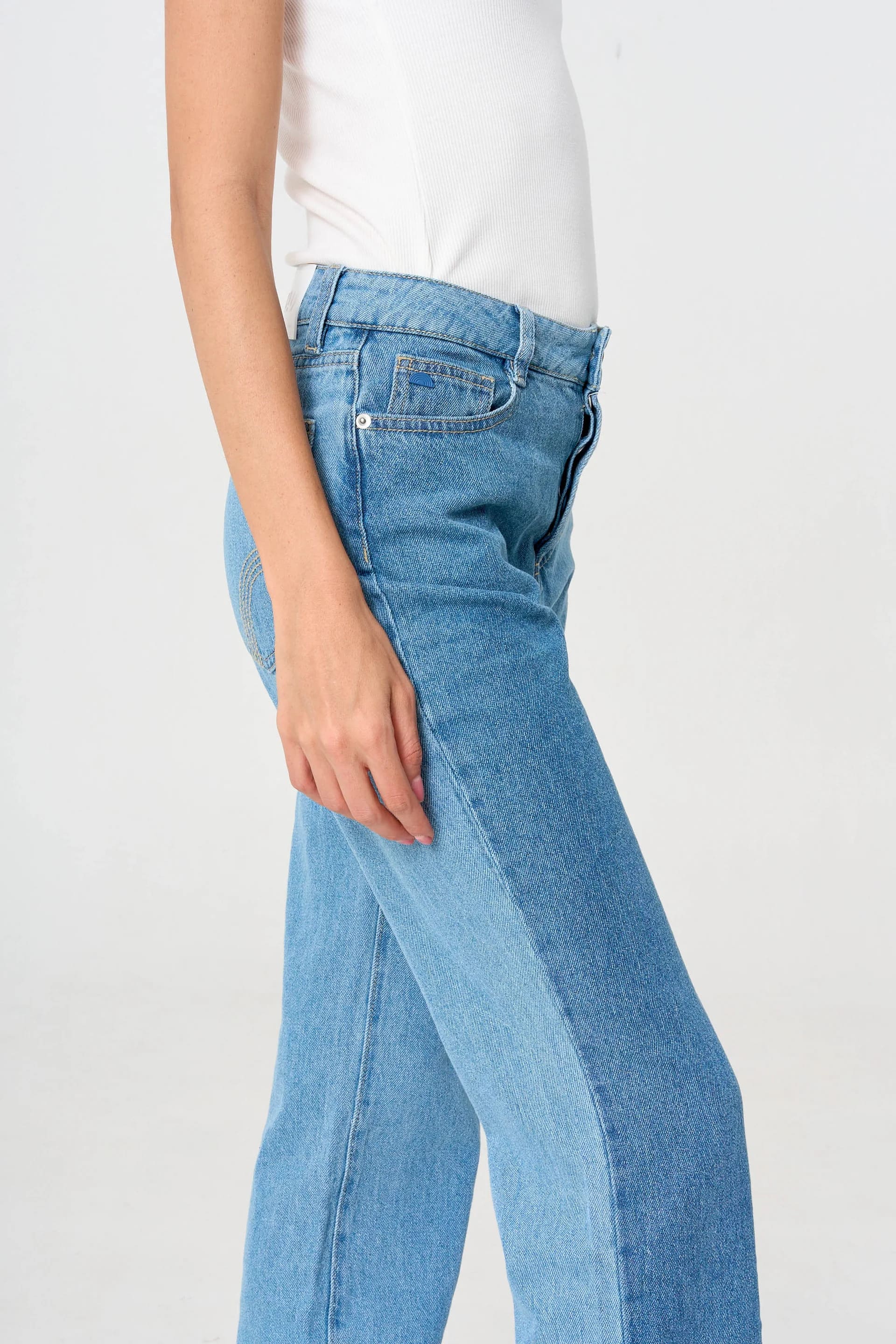 Pantalón Straight Bloque - Image 4