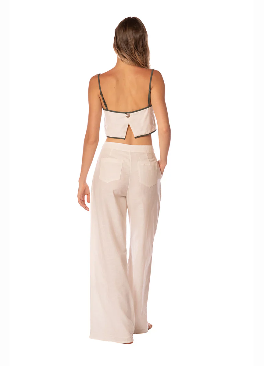 Pantalon Zenda Print Sage Dunes - Image 2