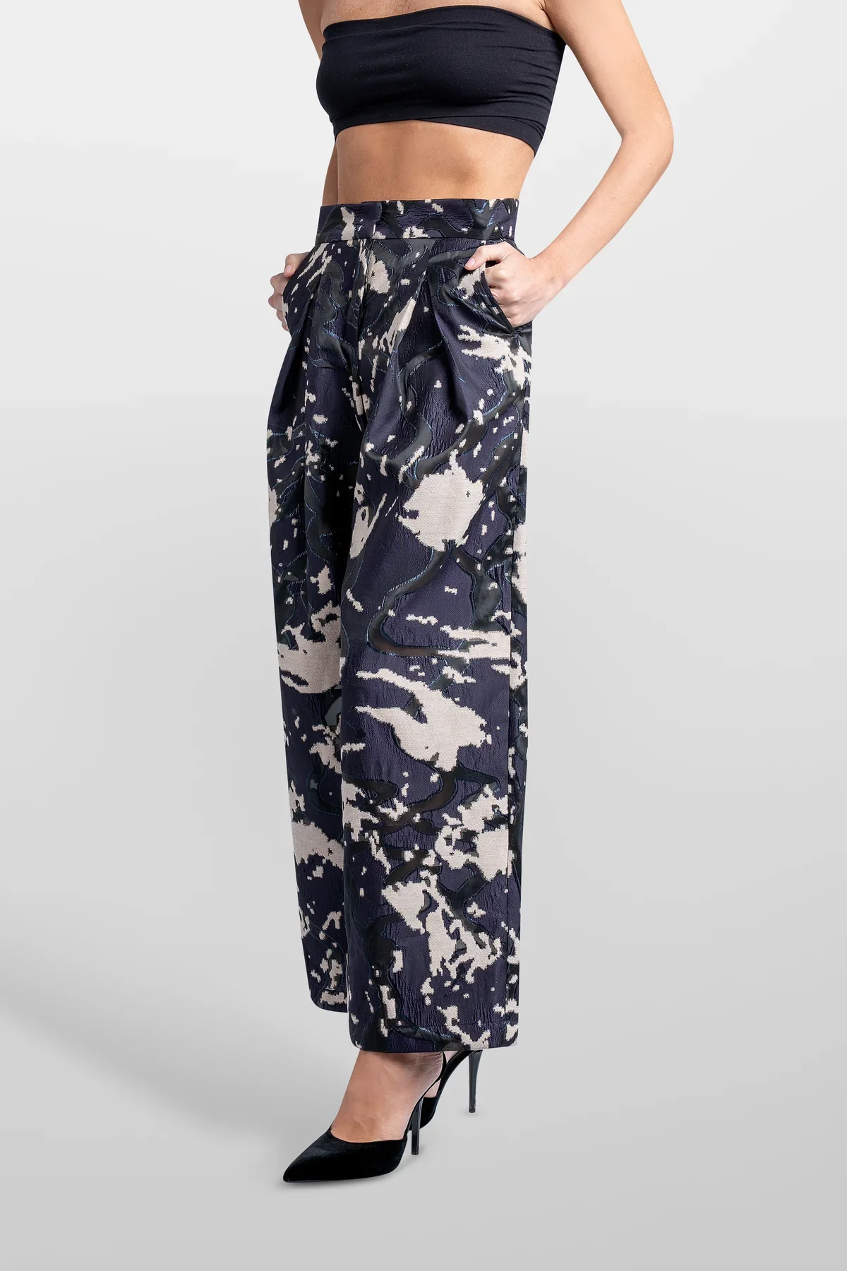 Pantalones Jacquard Noa - Image 2