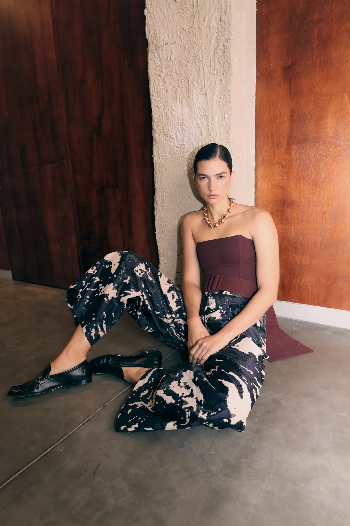 Pantalones Jacquard Noa - Image 4