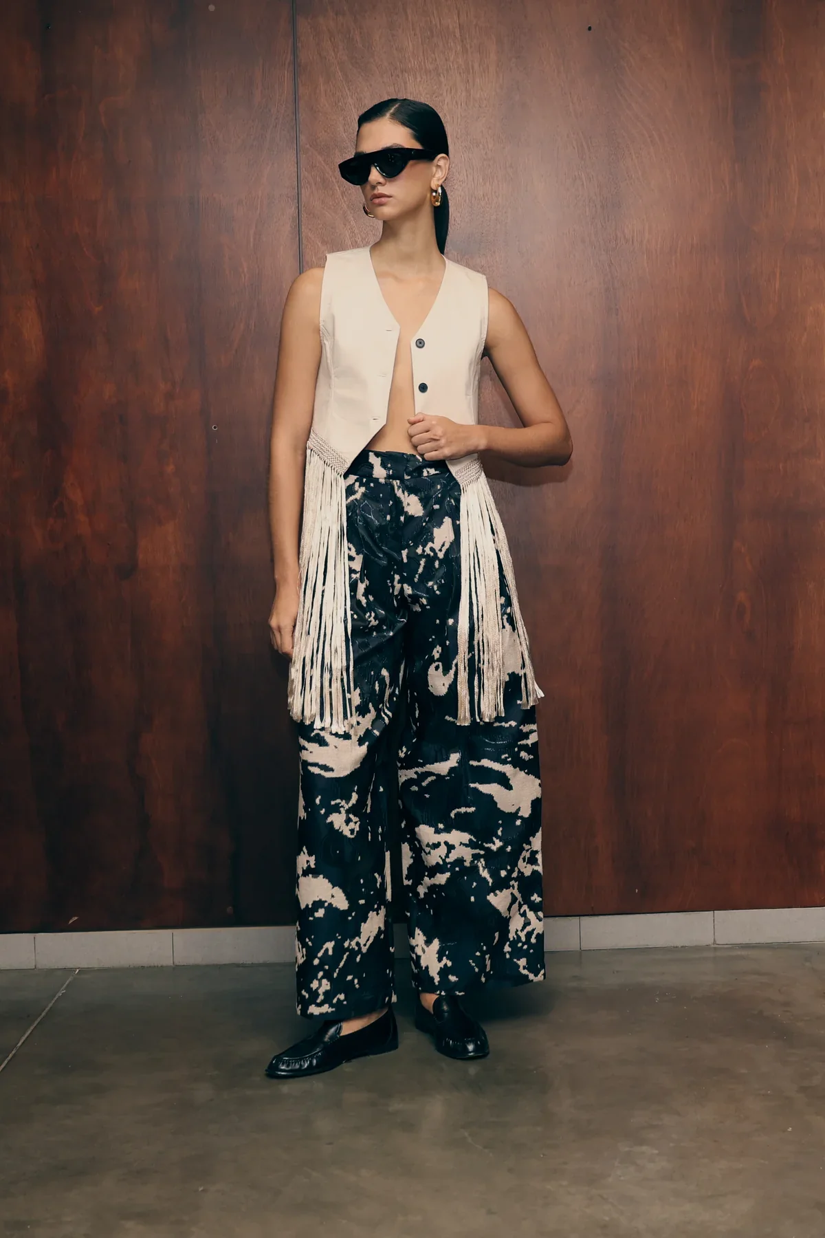 Pantalones Jacquard Noa - Image 5