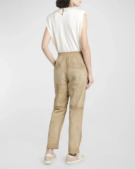 Pantalón Journey W's Jogging Waxed Leather - Image 4