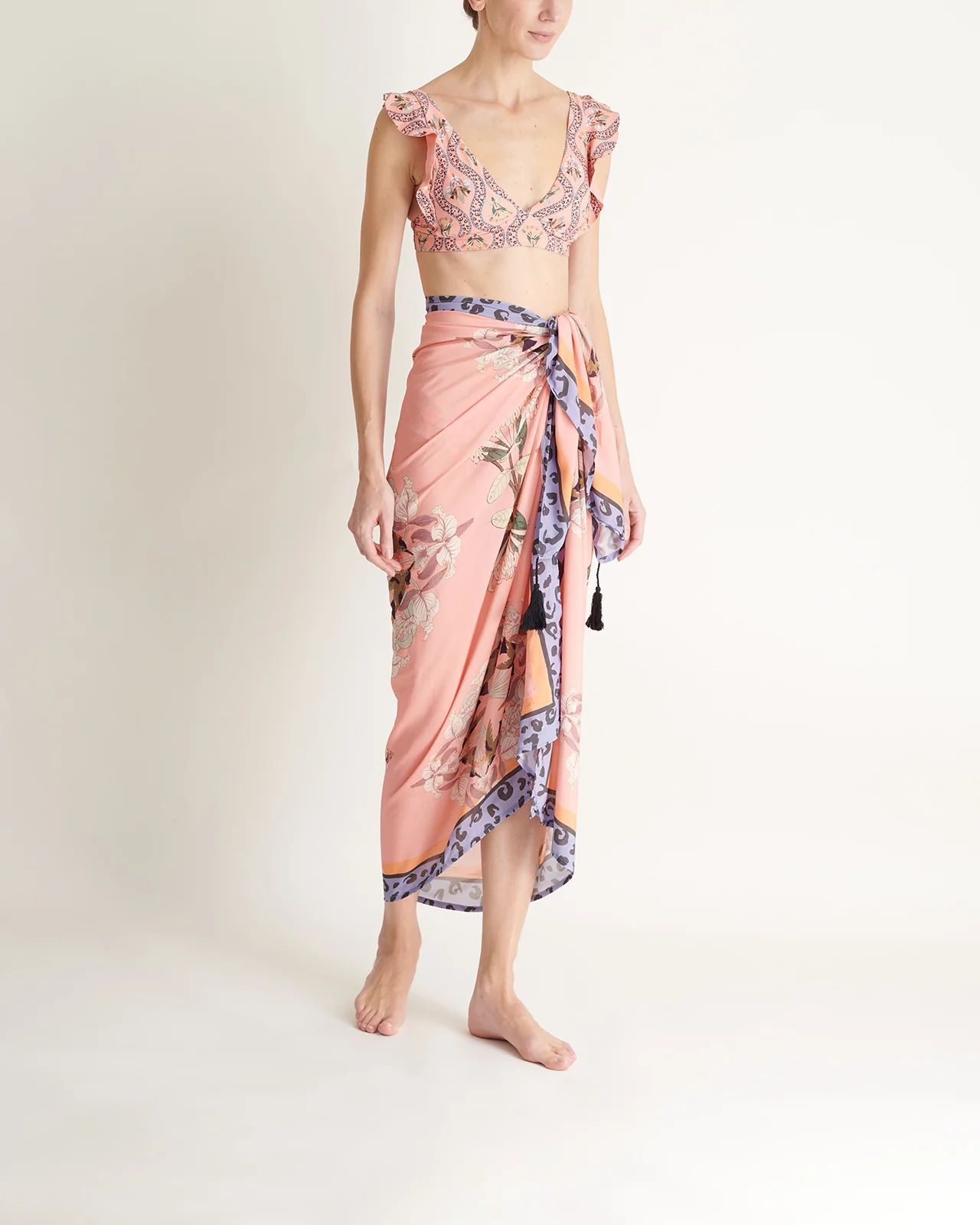 Pareo Tangerine Jungle Orchid The Must - Image 2
