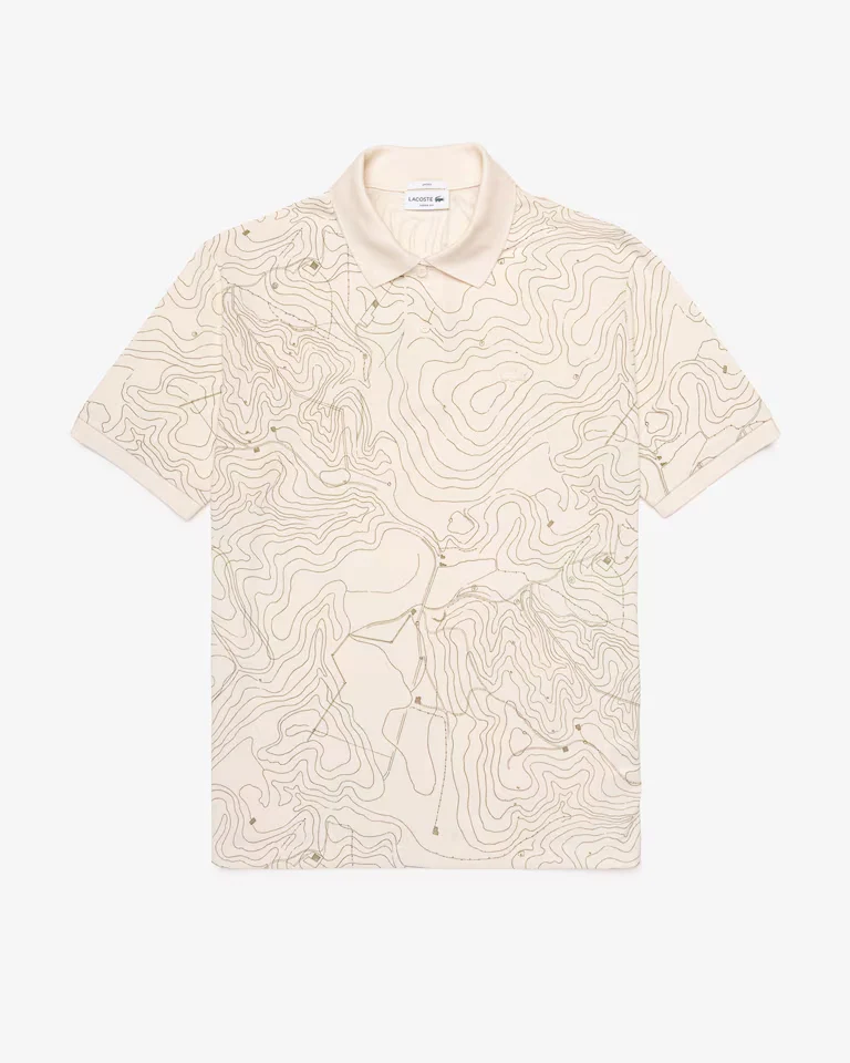 Polo Pique Estampado
