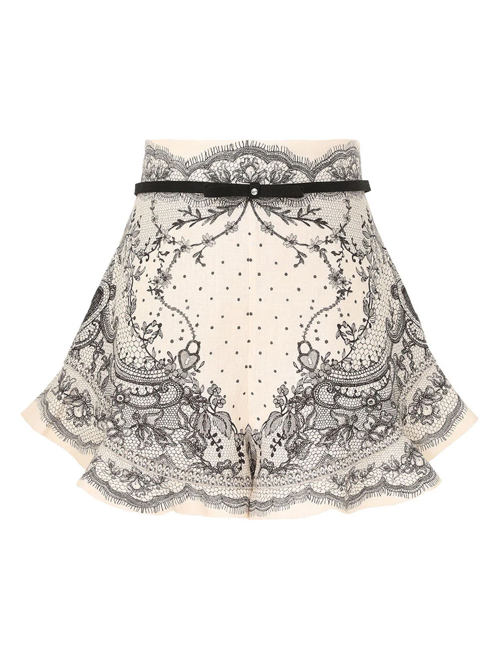 Short Crush Flat Front Frill - Image 6