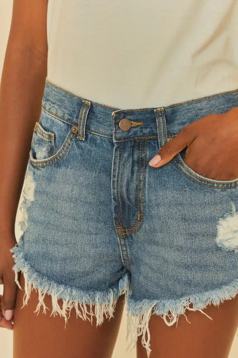Short Jeans Mullet