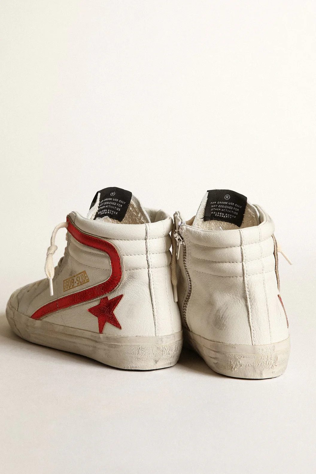 Tenis Golden Goose Slide Penstar Nappa Vintage Mujer - Image 4