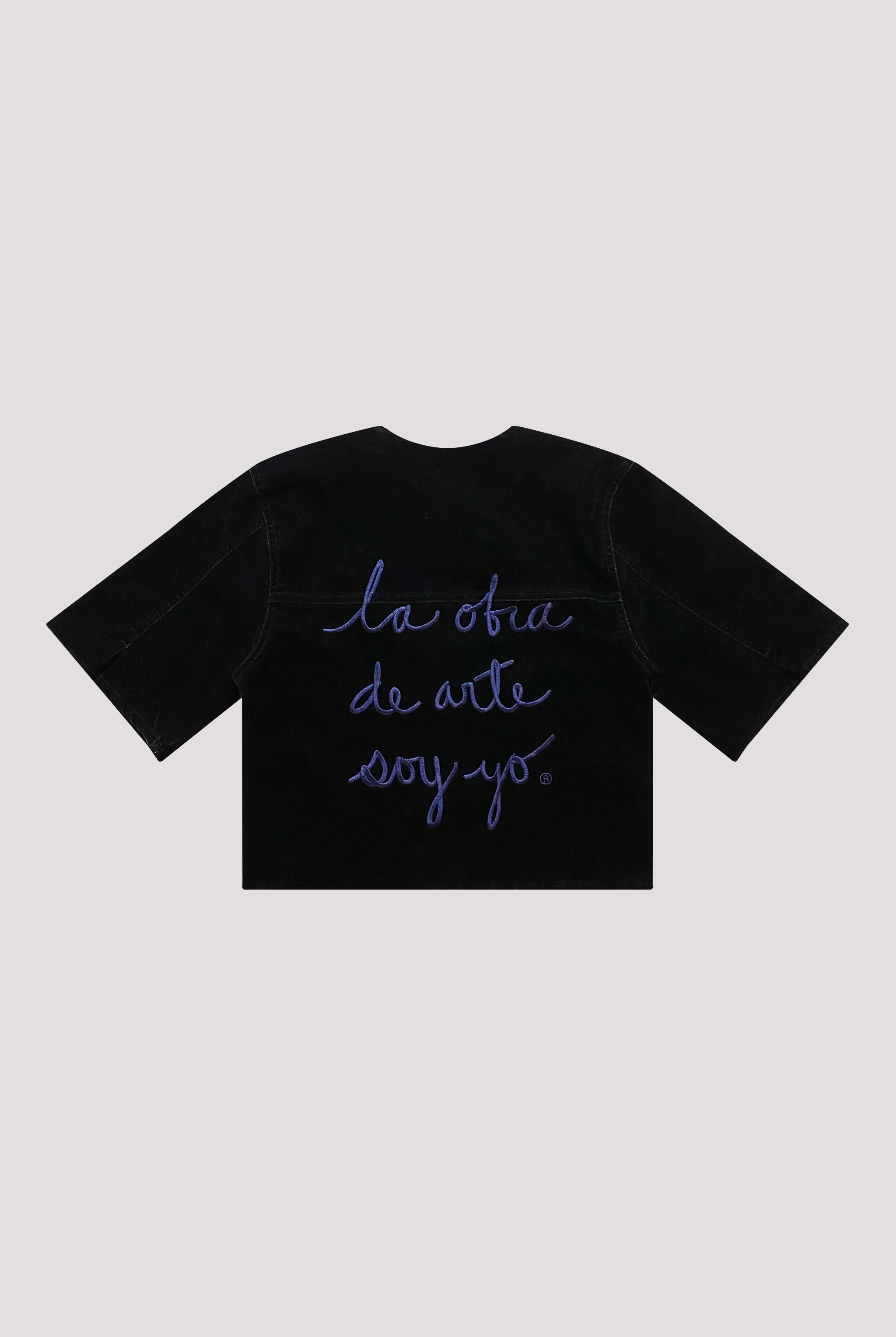 Sobrecamisa Terciopelo Negro - Image 6