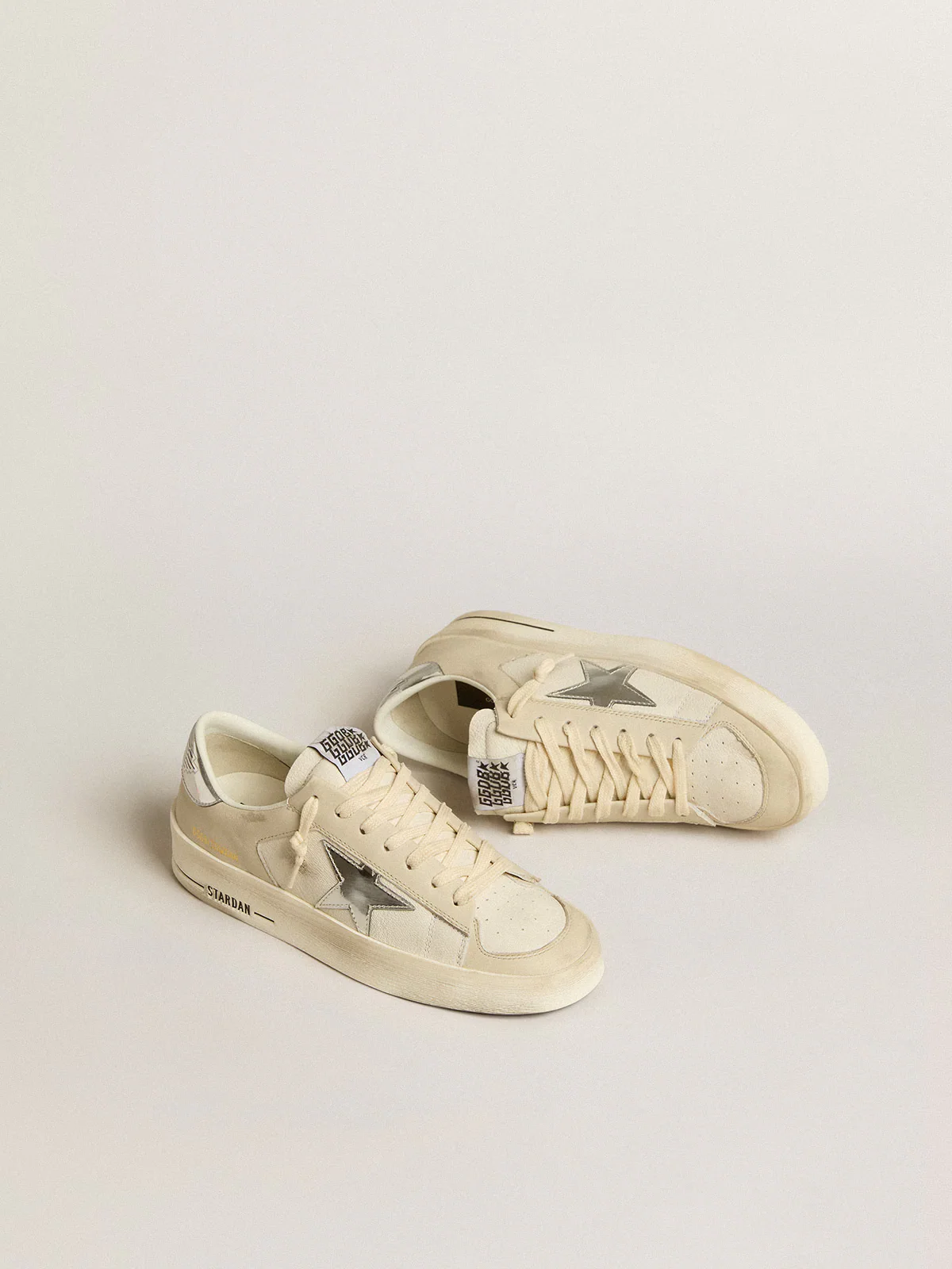 Tenis Golden Goose Stardan Nappa Mirrored Syntethic Fabric Hombre - Image 2