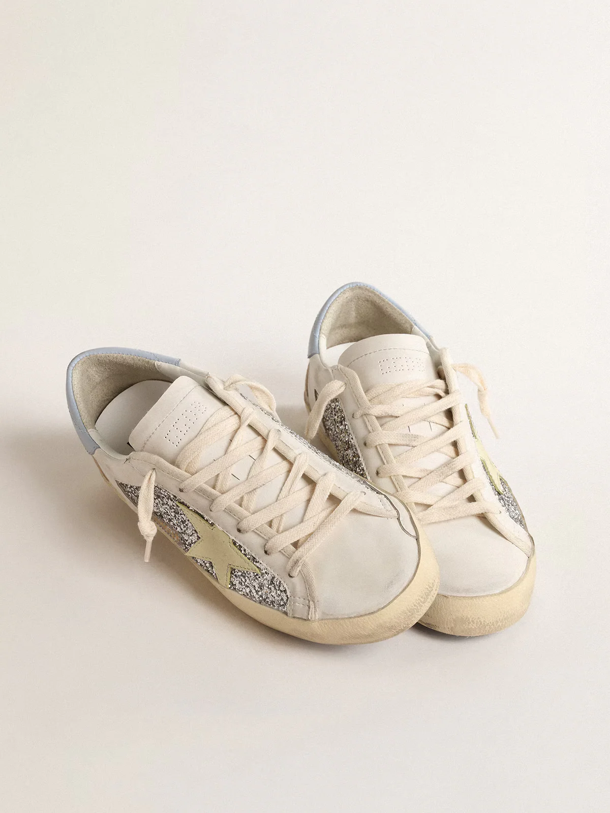 Tenis Golden Goose Super Star Glitter Mujer - Image 2