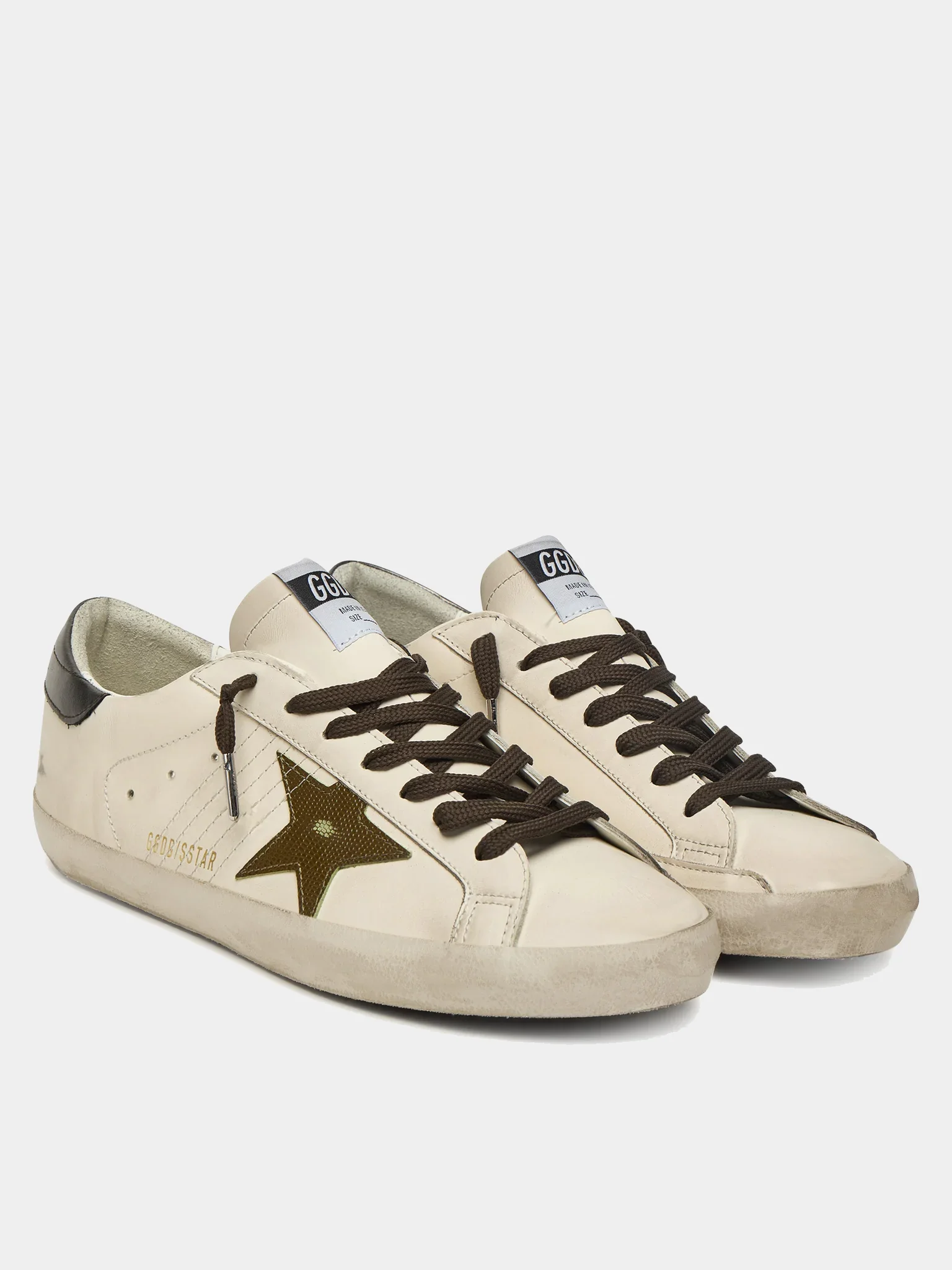 Tenis Golden Goose Super Star And Toe Cocco Print Hombre - Image 2