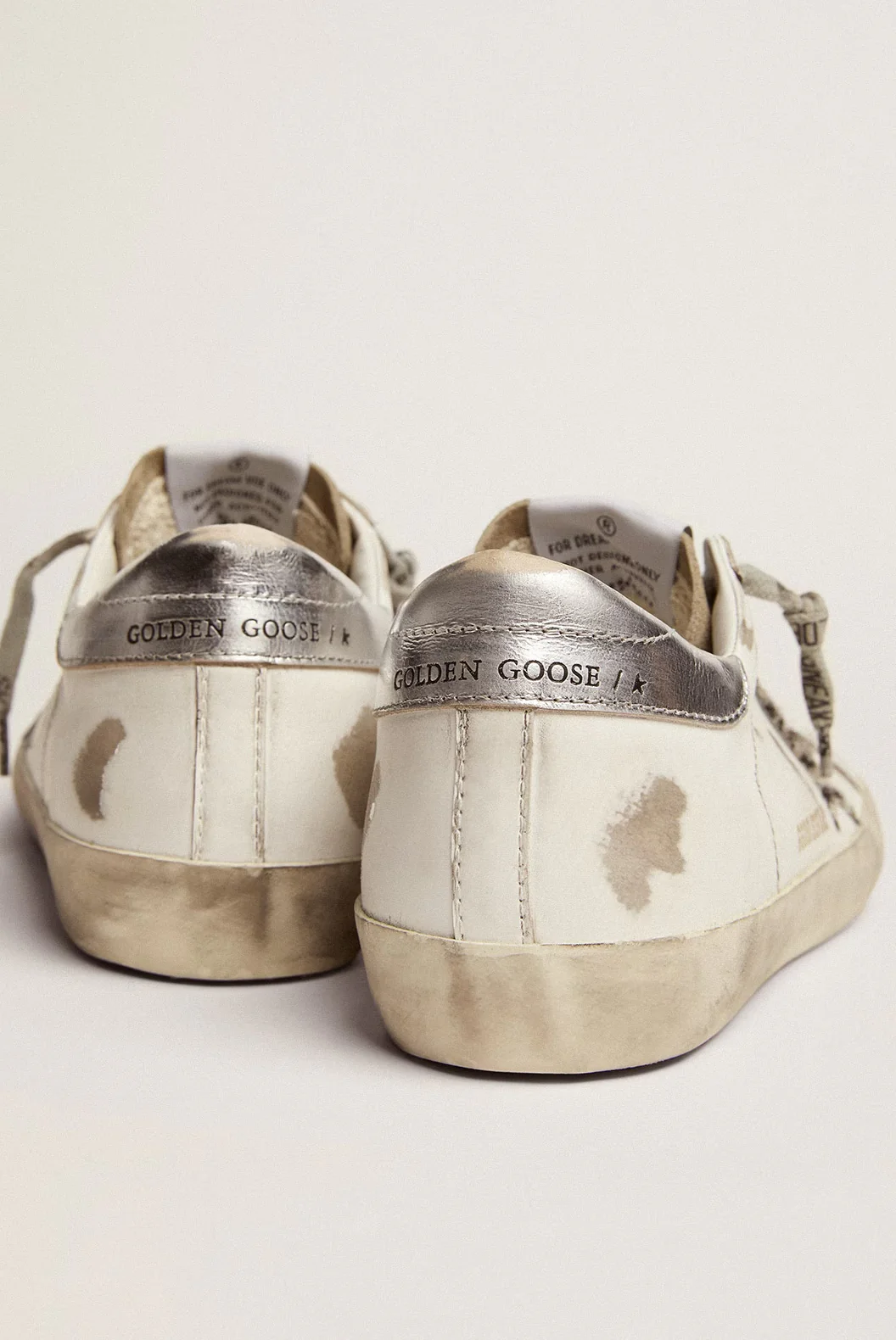 Tenis Golden Goose Super Star Leather Zebra Horsy Mujer - Image 4