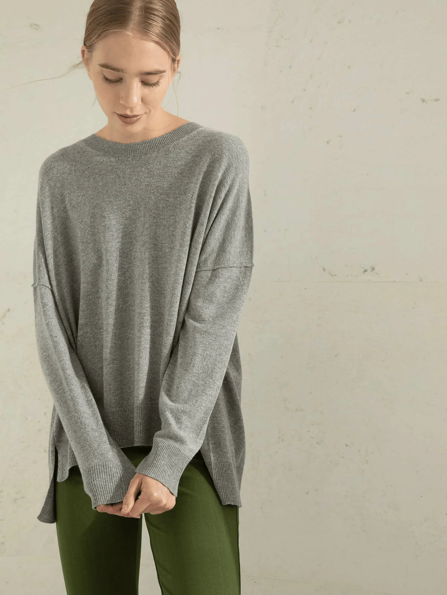Sweater Jacob Gris Melange