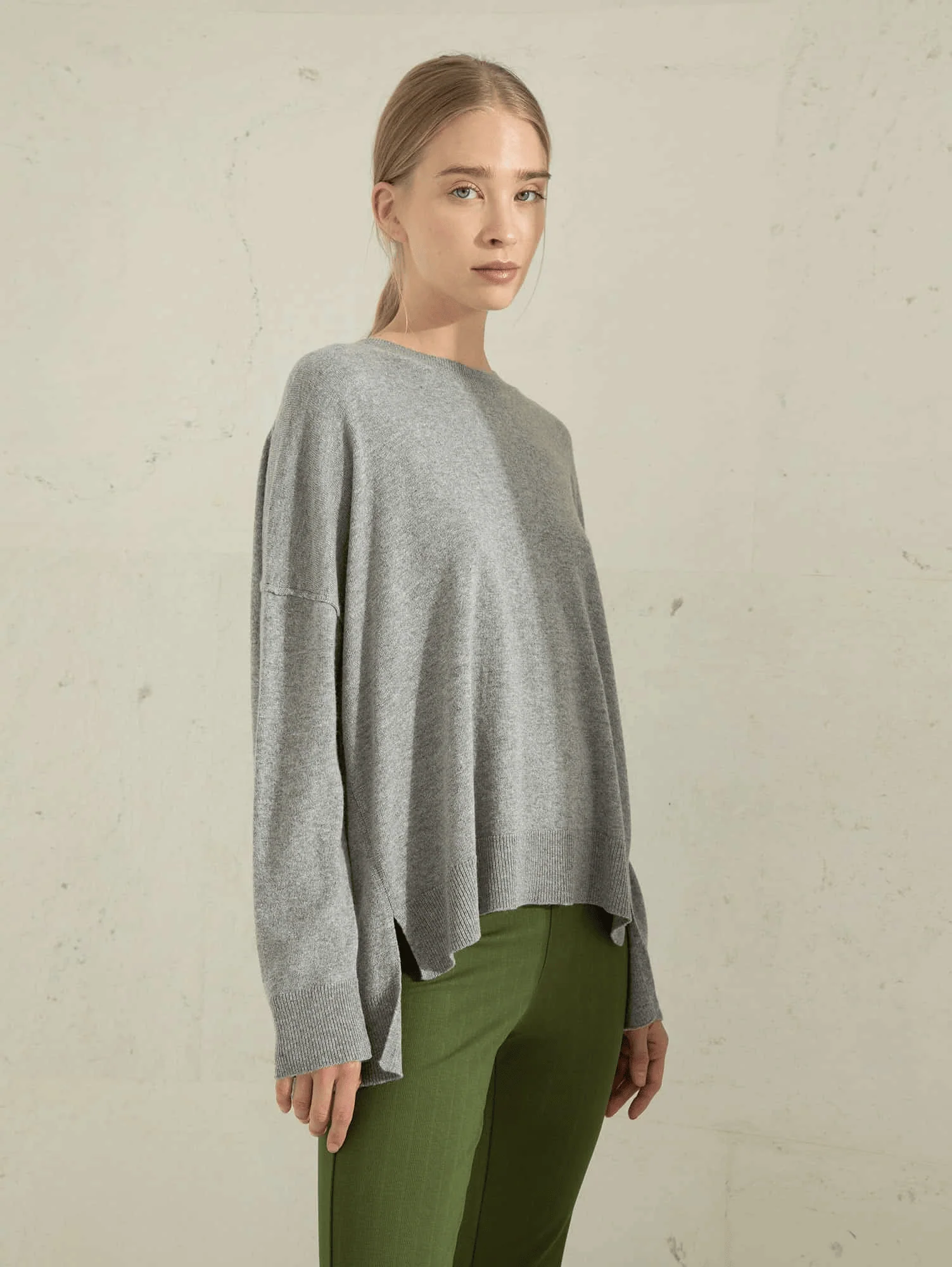Sweater Jacob Gris Melange - Image 2