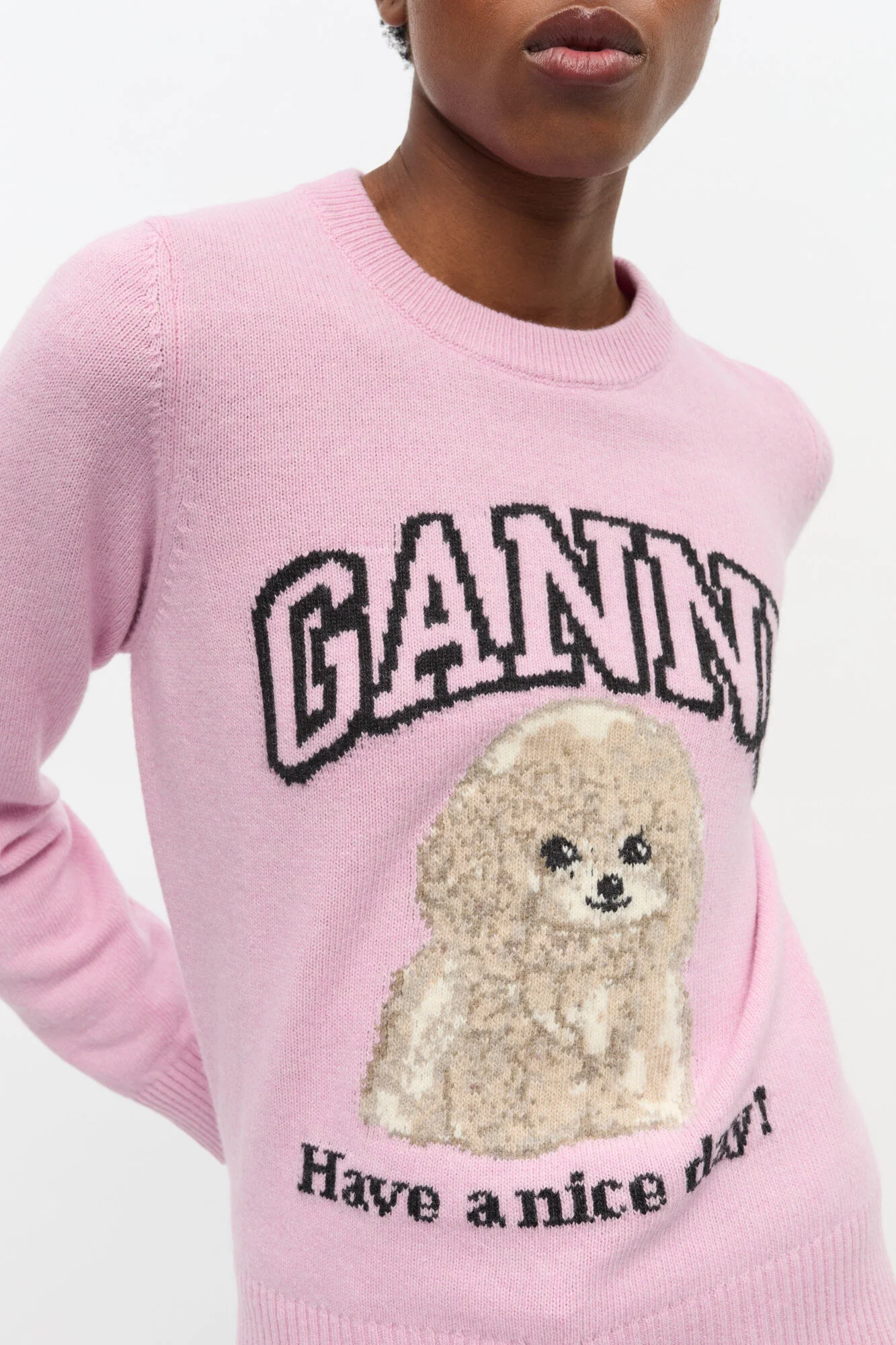 Sweater Poodle Pink