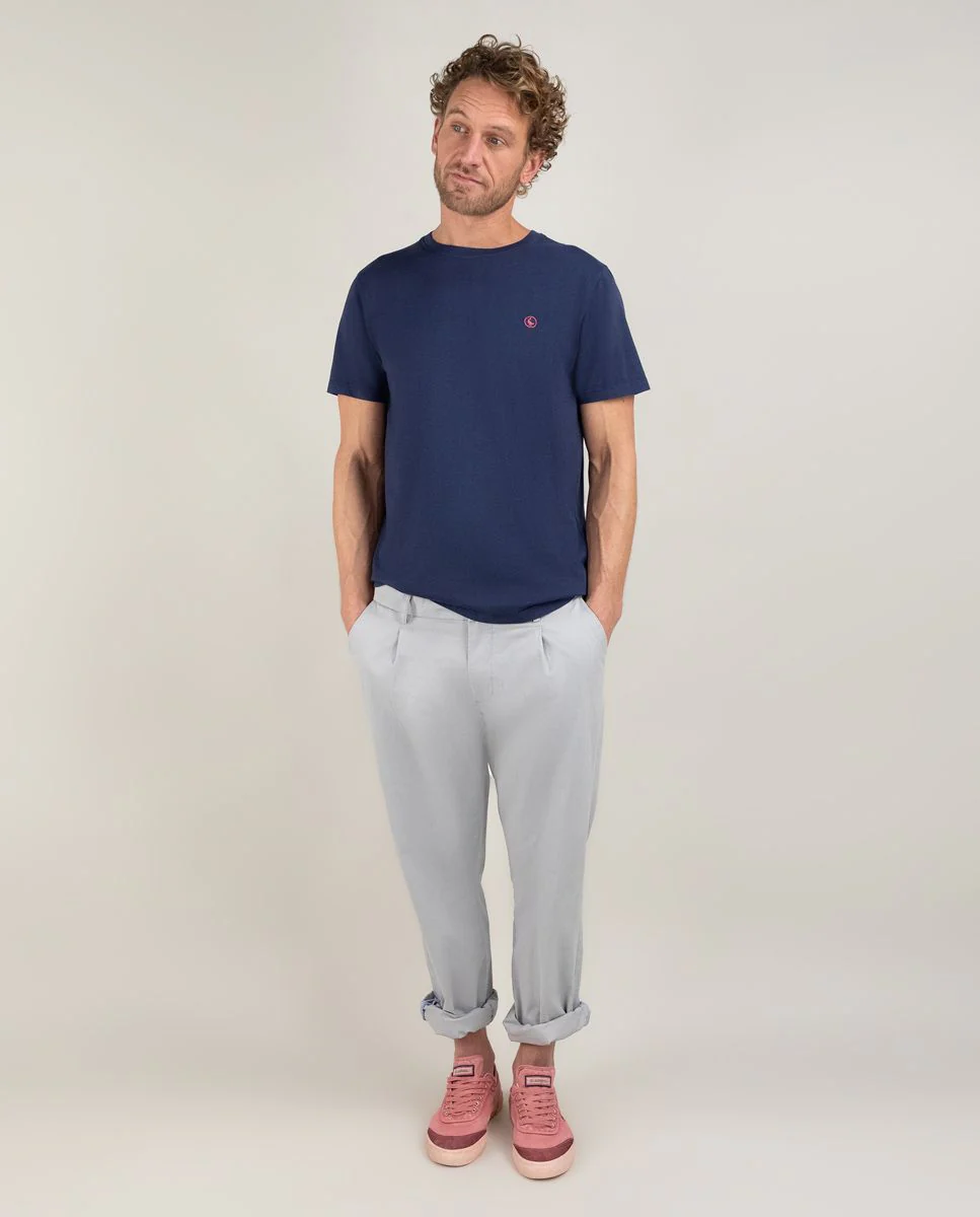 T-Shirt Cuello Caja Garment Dyed - Image 2