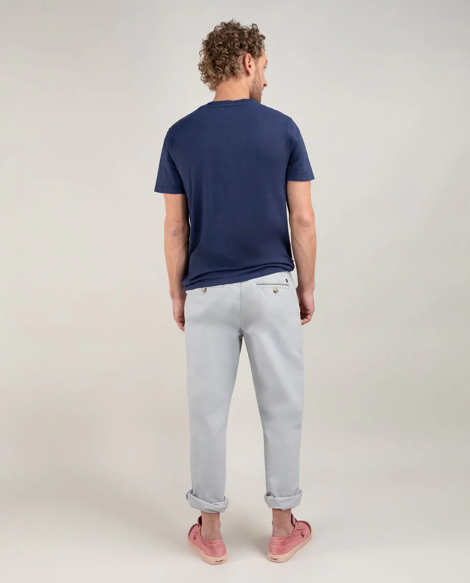 T-Shirt Cuello Caja Garment Dyed - Image 3