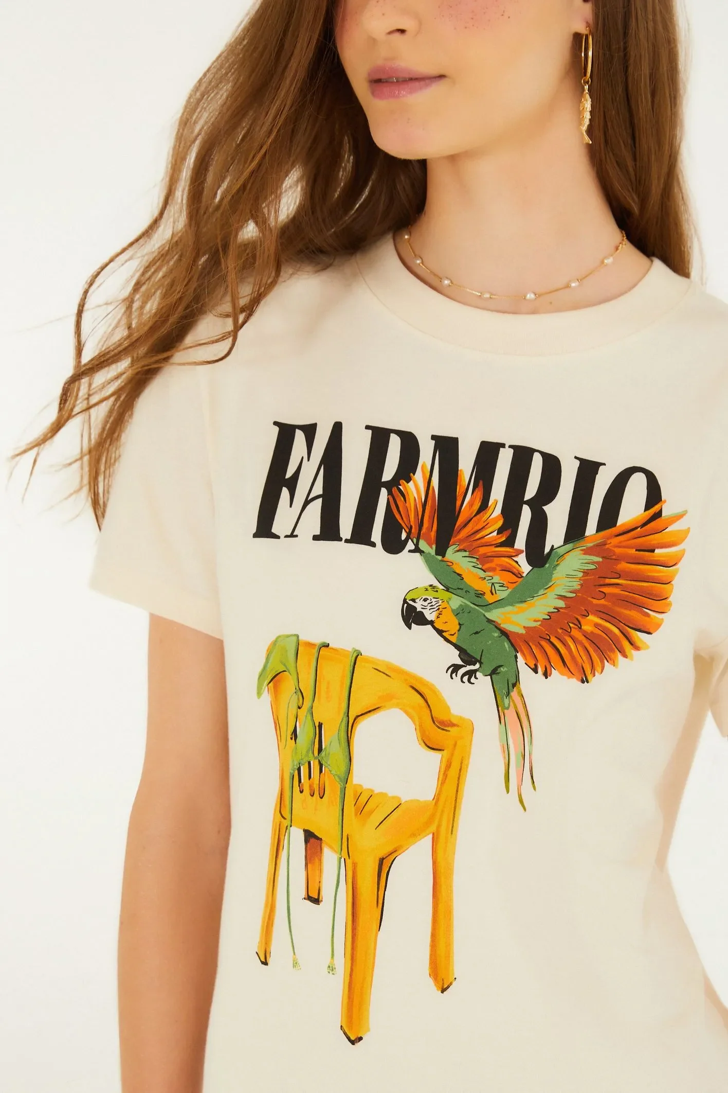 T-Shirt Fit Cadeira E Biquini Farm Rio - Image 3