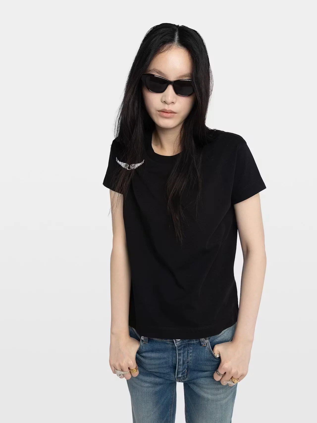 T-Shirt Suzan Hc Plisse Wings - Image 2