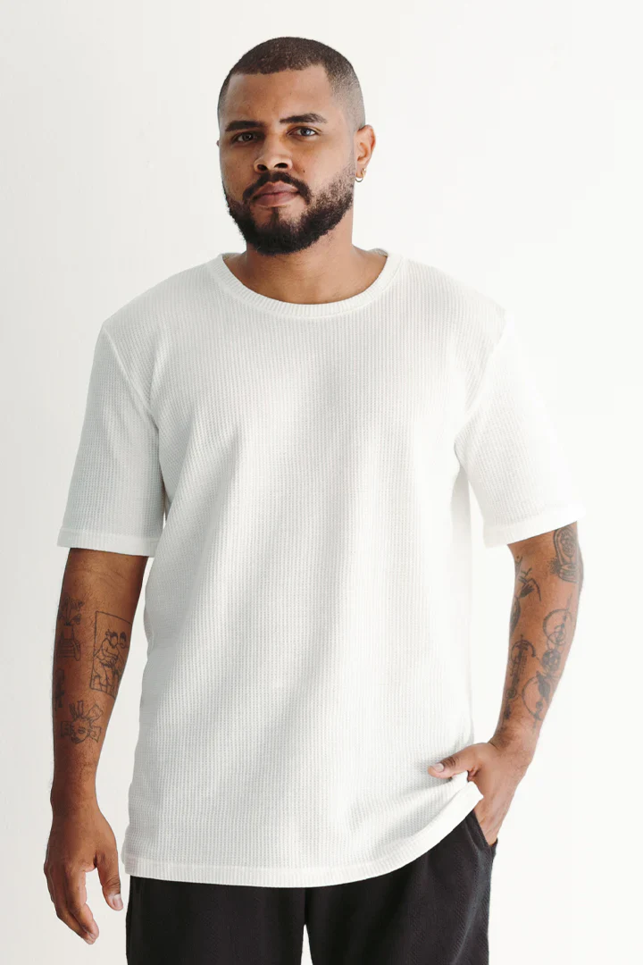 T-Shirt Wafer Blanca