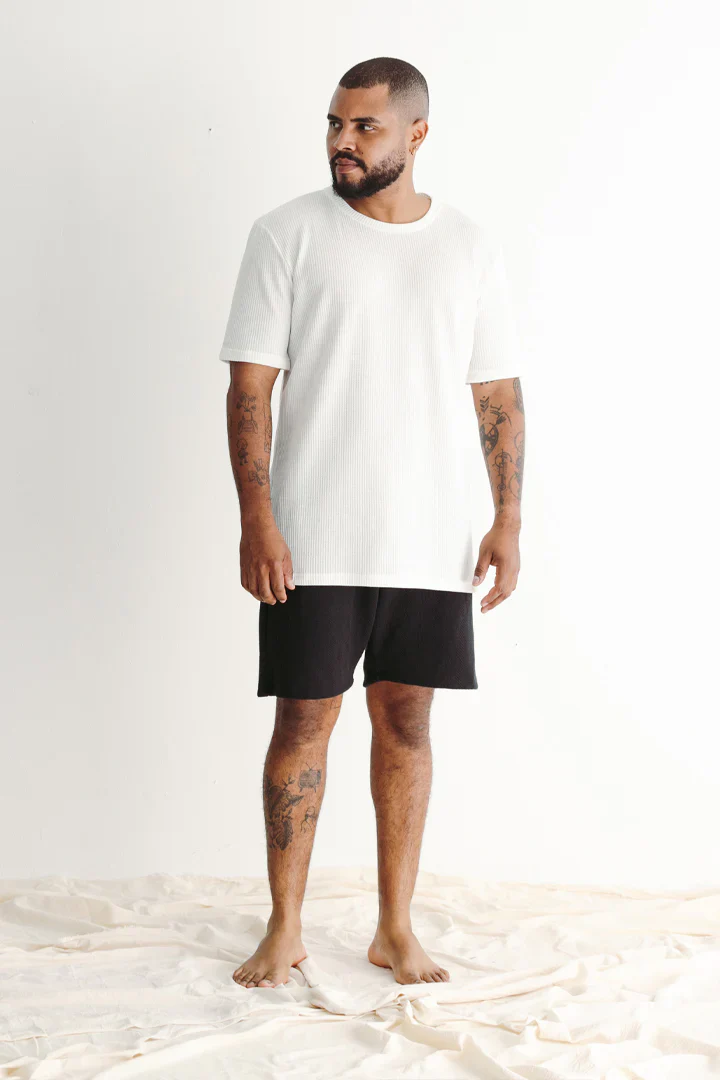 T-Shirt Wafer Blanca - Image 4