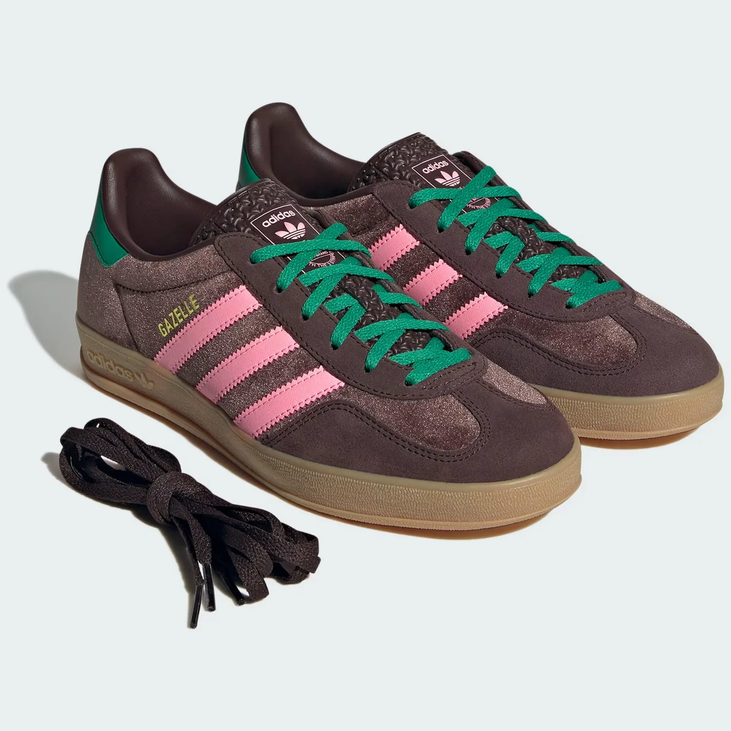 Tenis Adidas Gazelle Indoor Cougrn Mujer - Image 3