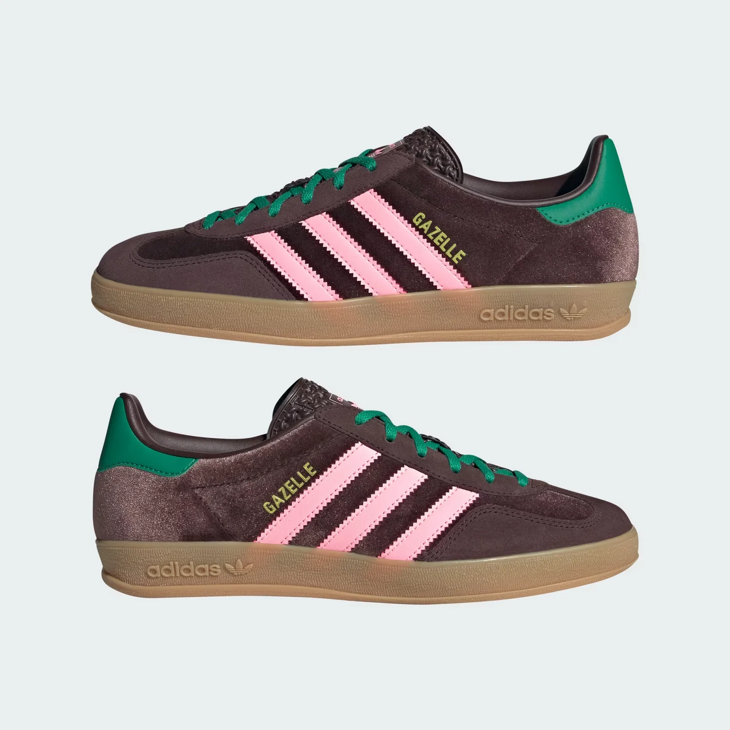 Tenis Adidas Gazelle Indoor Cougrn Mujer - Image 5