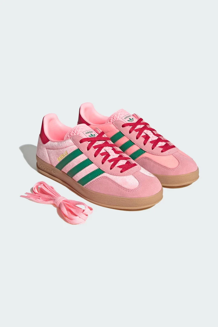 Tenis Adidas Gazelle Indoor Cougrn Mujer - Image 3