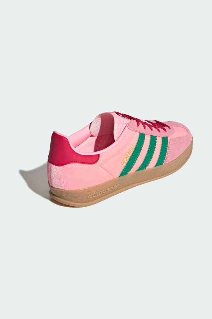 Tenis Adidas Gazelle Indoor Cougrn Mujer - Image 4