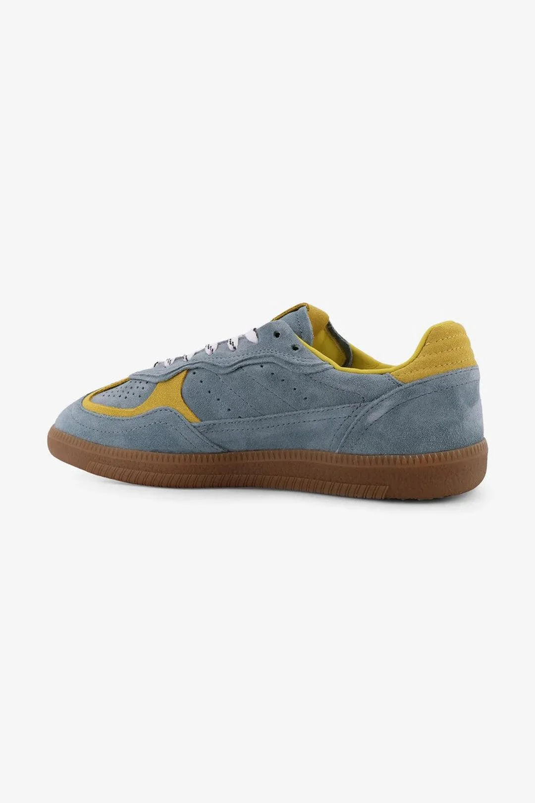 Tenis Alohas De Mujer Tb.490 Rife Blue Grey Leather - Image 4