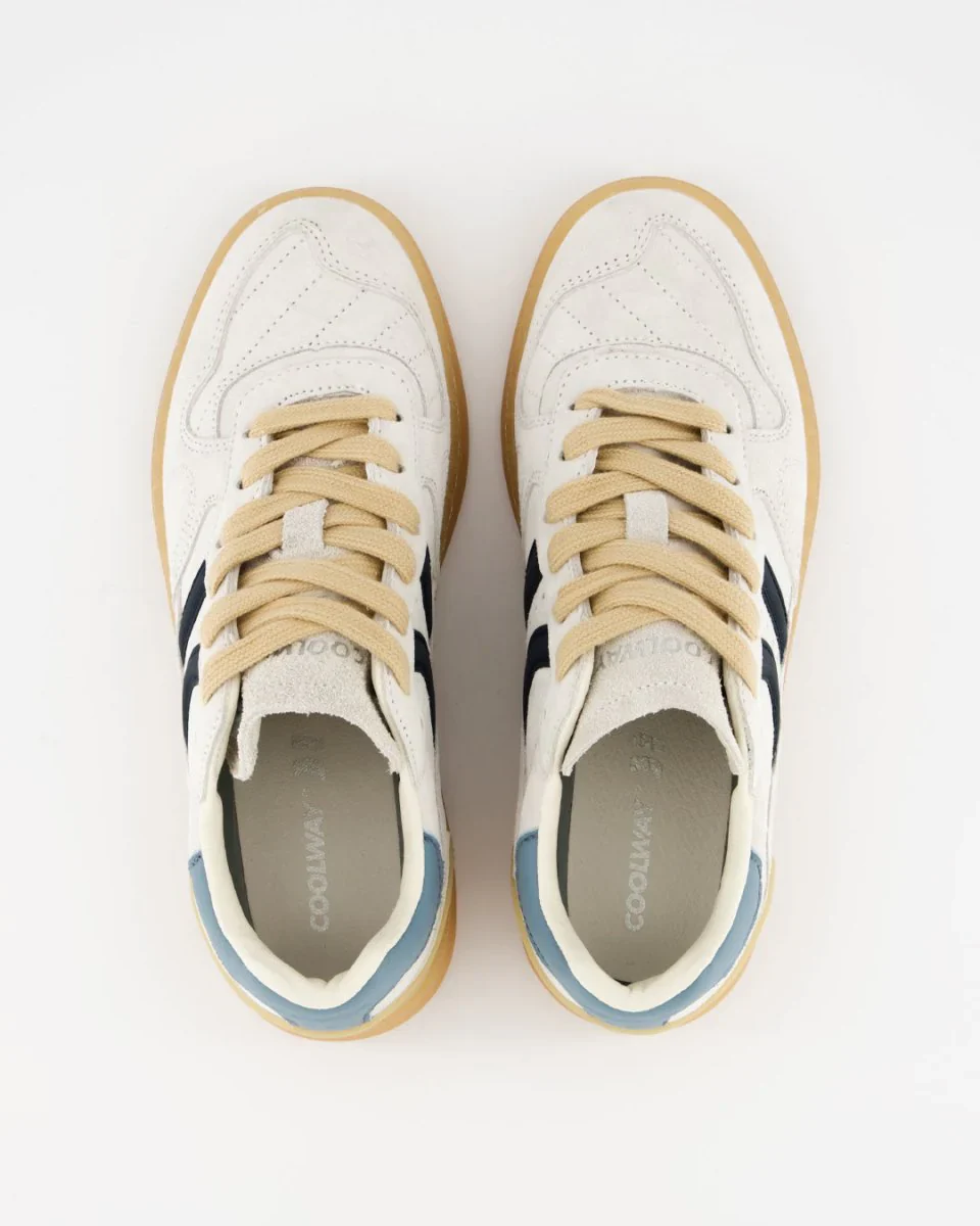 Tenis Coolway De Hombre Goal Smokey White - Image 4