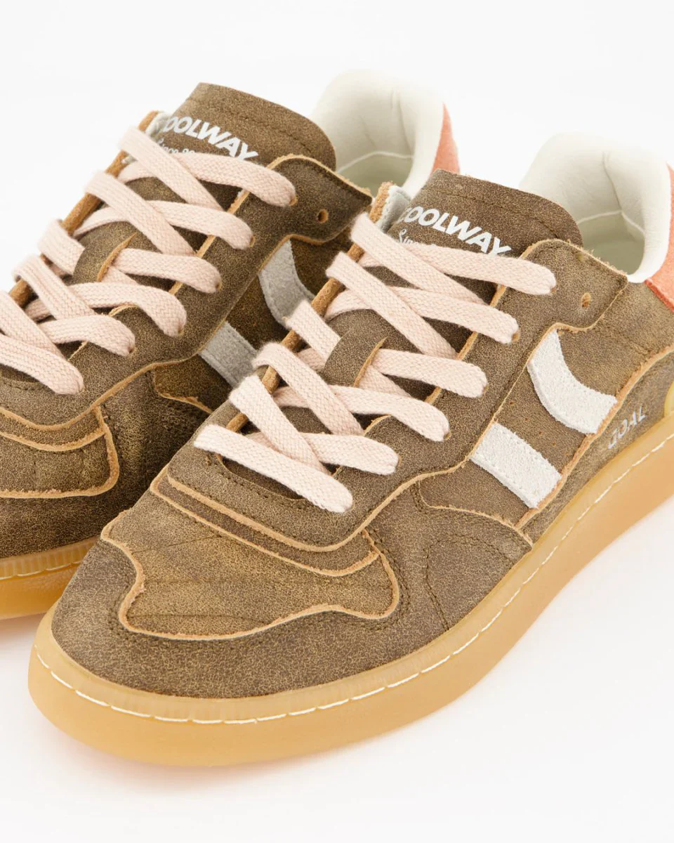 Tenis Coolway De Mujer Goal Chestnut Sip - Image 4