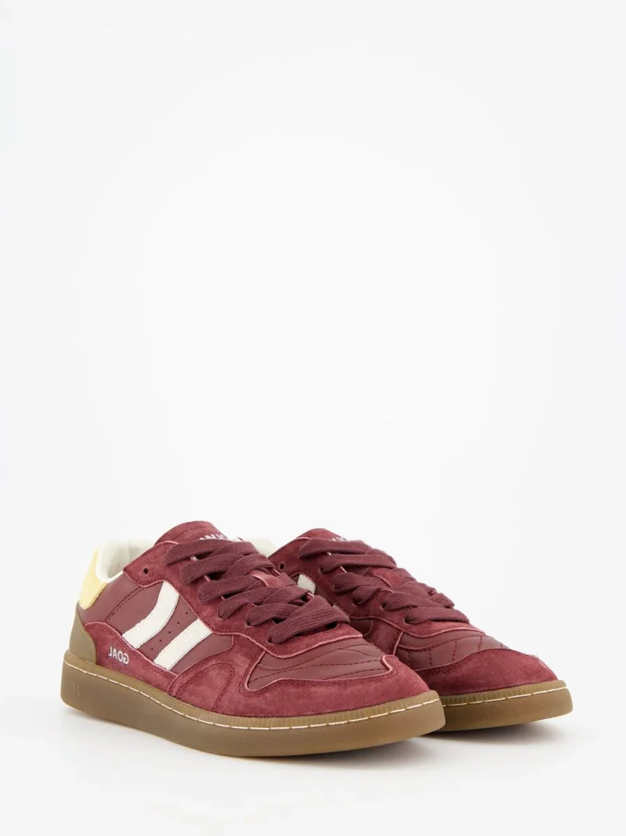 Tenis Coolway De Mujer Goal Deep Rouge - Image 2