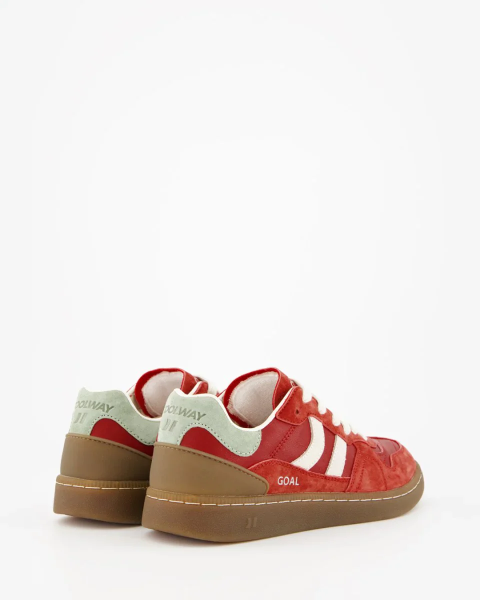Tenis Coolway De Mujer Goal Red Fury - Image 5