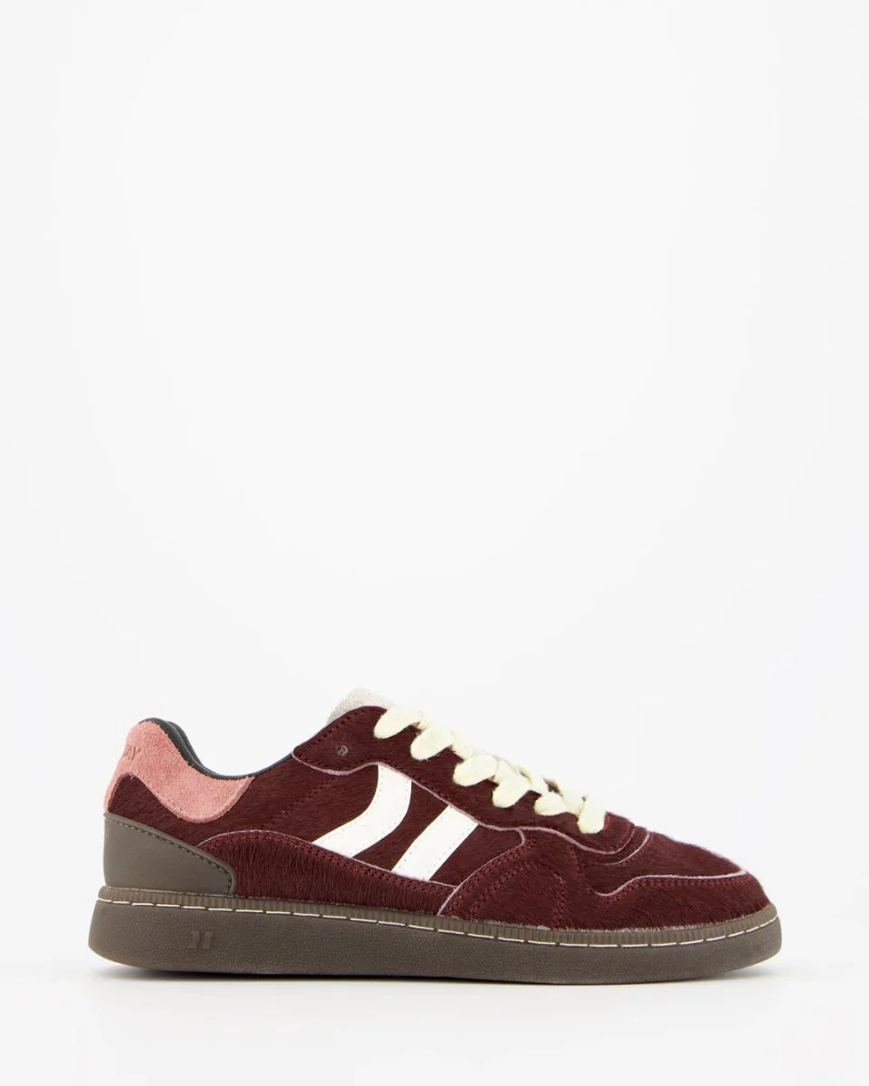 Tenis Coolway De Mujer Goal Wine Step
