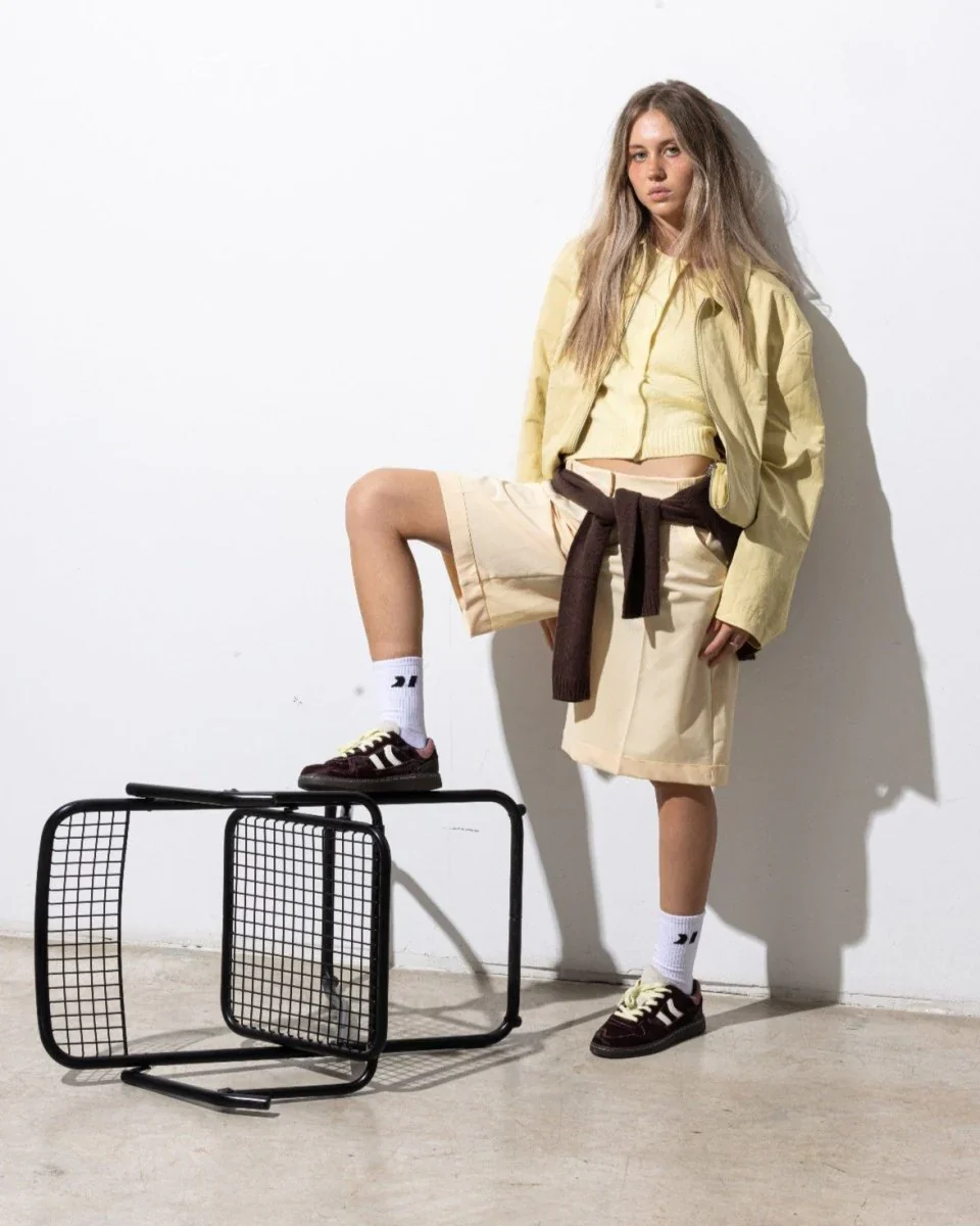 Tenis Coolway De Mujer Goal Wine Step - Image 6