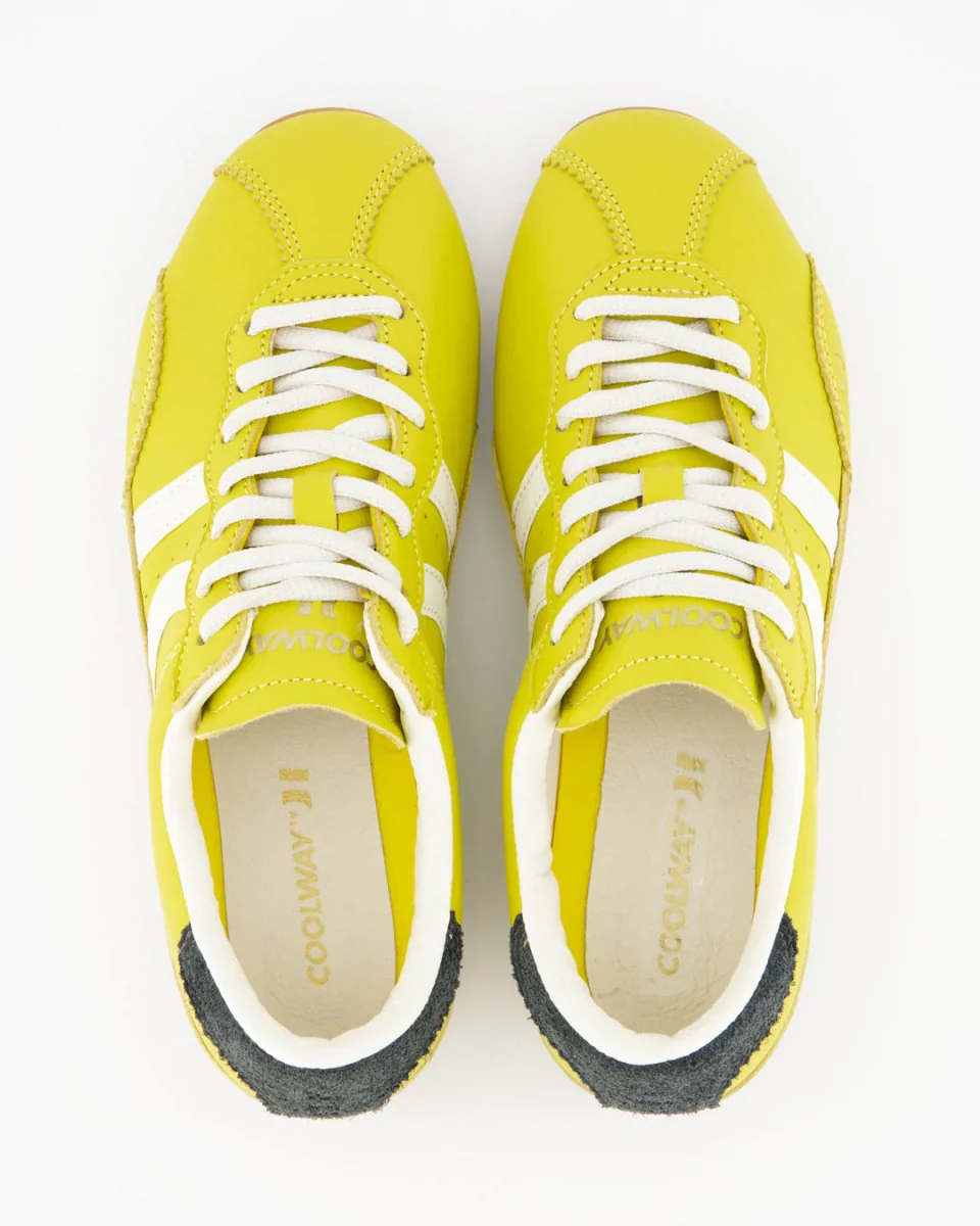 Tenis Coolway De Mujer Step Buzz Yellow - Image 4