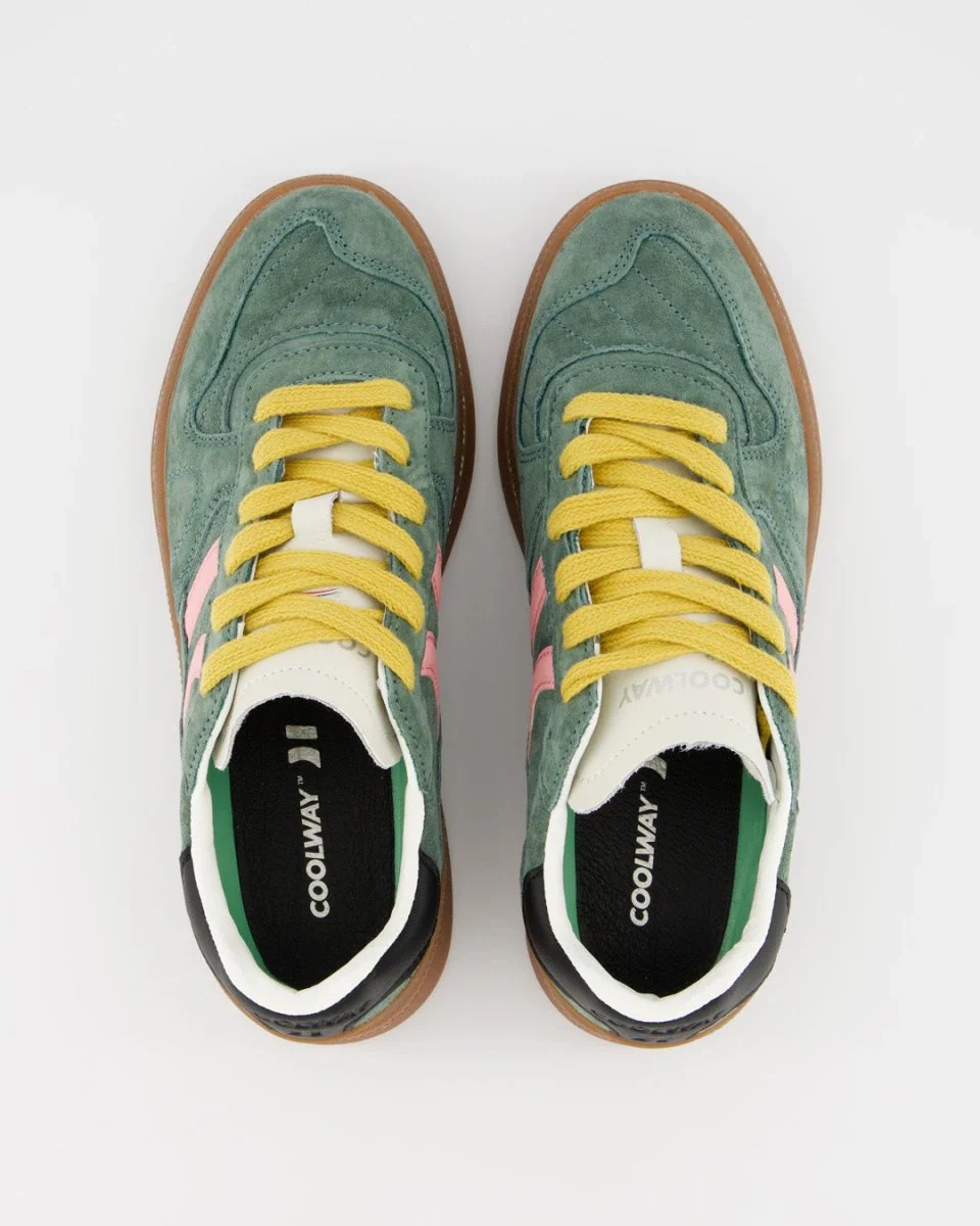 Tenis Cooway De Mujer Goal Green Forest - Image 4
