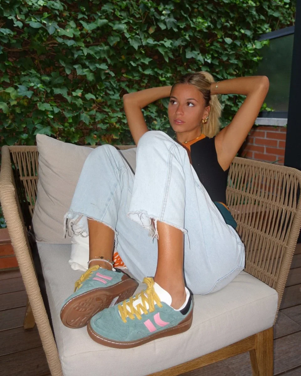 Tenis Cooway De Mujer Goal Green Forest - Image 6