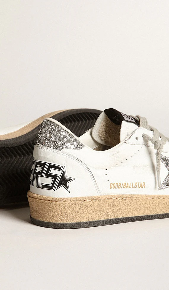 Tenis Golden goose Ball Star Nappa Upper Mujer - Image 3