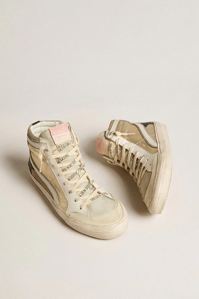 Tenis Golden Goose Slide Penstar Matt Laminated Mujer - Image 2