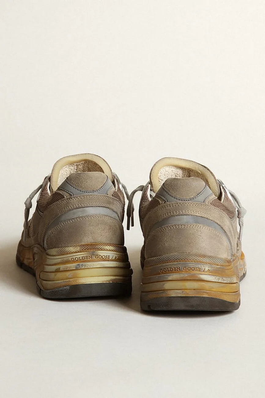 Tenis Golden Goose Dad Net And Suede Upper Leather Starnet - Image 4