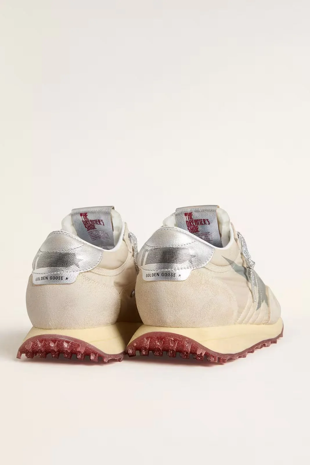 Tenis Golden Goose Running Marathon Nylon Upper Suede Mujer - Image 4