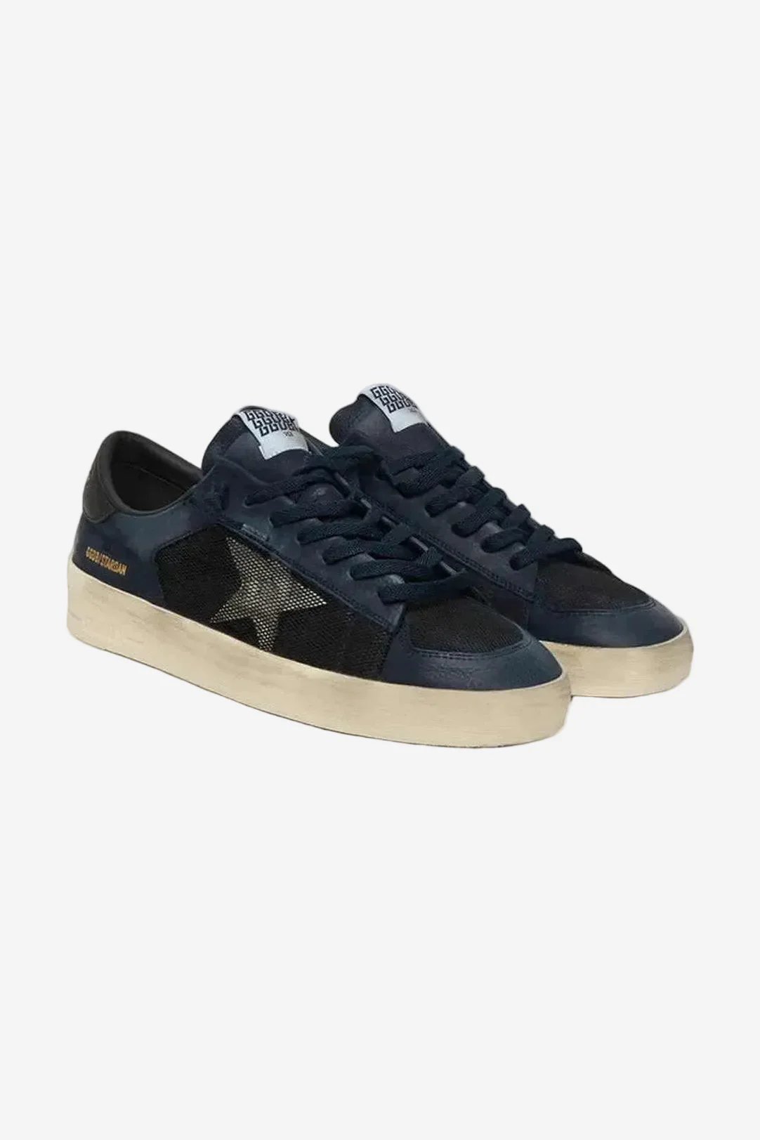 Tenis Golden Goose Stardan Suede Leather Mesh Hombre - Image 2