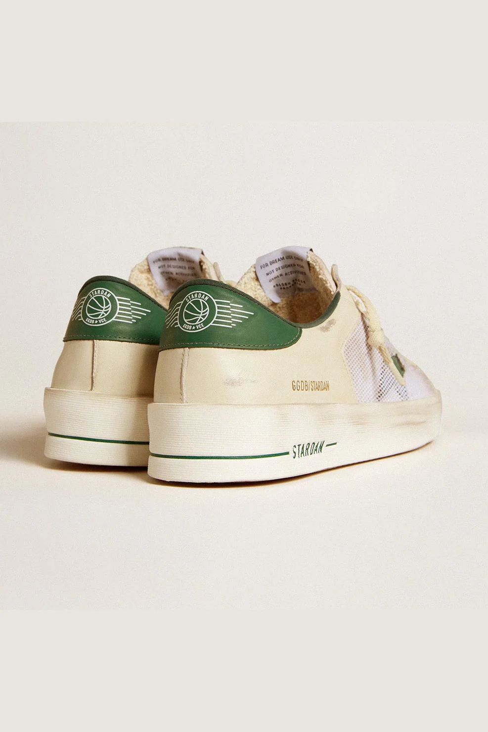 Tenis Golden Goose Stardan Suede Net Leather Star And Heel Hombre - Image 4