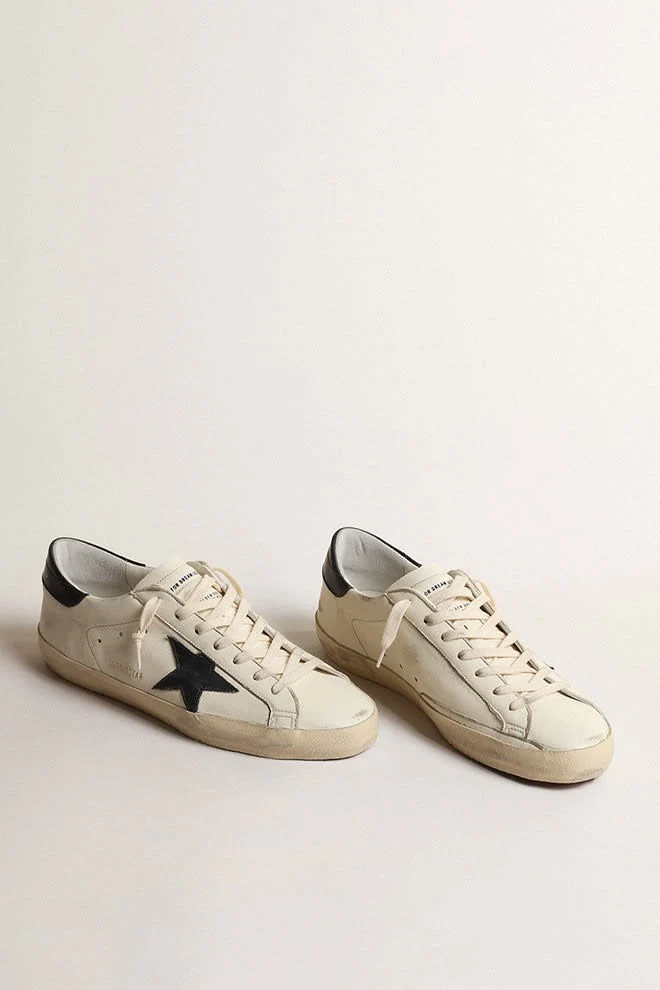 Tenis Golden Goose Super-Star Nappa Upper Shiny Leather Star Hombre